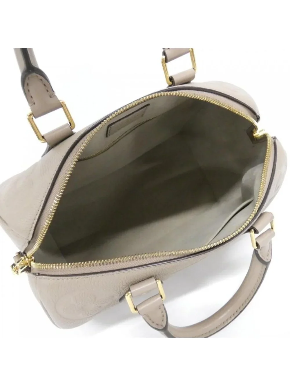 Louis Vuitton Monogram Empreinte Speedy Bandouliere 25 Boston